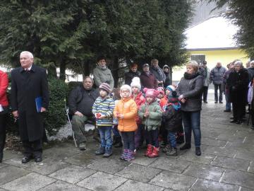 Oslavy pri pomníku - oslobodenie Utekáča Oslavy pri pomníku - oslobodenie Utekáča
