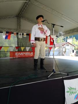 Dni obce Utekáč vystúpenie súborov Dni obce Utekáč vystúpenie súborov