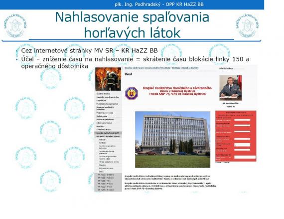 nahlasovanie spaľovania horľavých látok nahlasovanie spaľovania horľavých látok