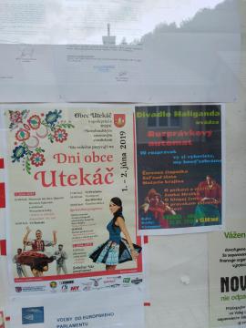 Dni obce Utekáč 2019 Dni obce Utekáč 2019