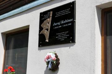 spomienka na Juraja Kubinca spomienka na Juraja Kubinca